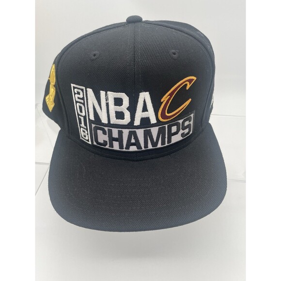 adidas Other - Cleveland Cavaliers Cavs Hat cap NWOT 2016 NBA CHAMPS Adidas Black Snapback H33